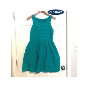 Old navy cute sleeveless green dress size 6